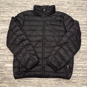Tumi Black Quilted Jacket